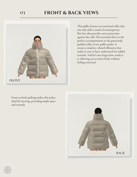 10156 Billie Puffer (unisex)