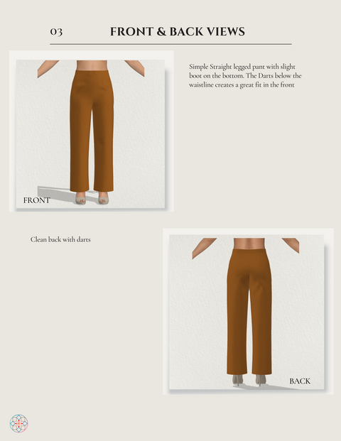 Kat Boot Leg Pants
