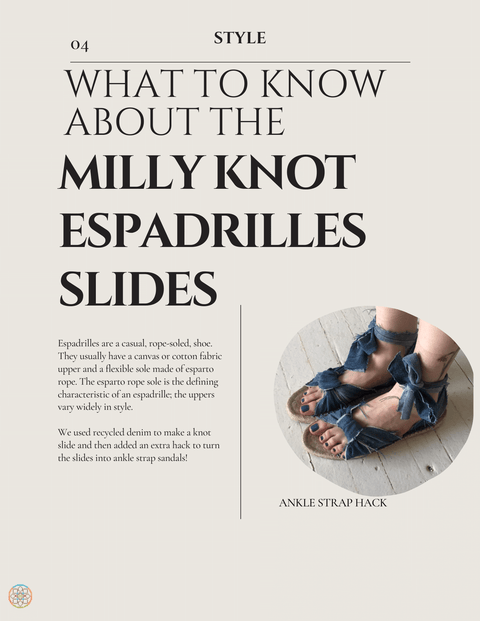 Milly Knot Espadrilles Sandals