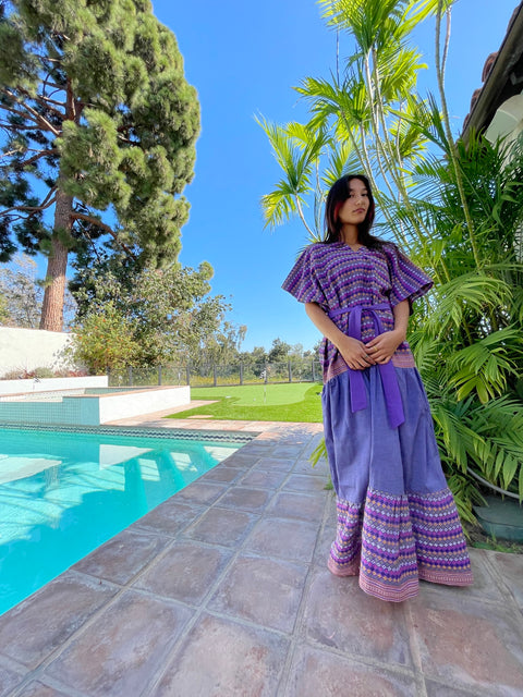 Kenna Caftan Dress - Myanmar