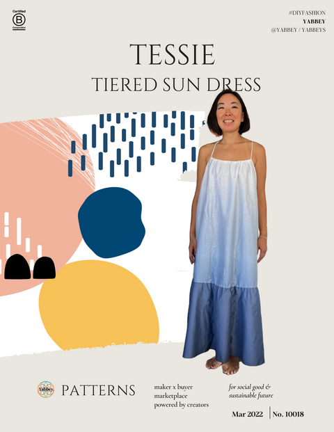 Tessie Tiered Sundress Pattern (Adults)