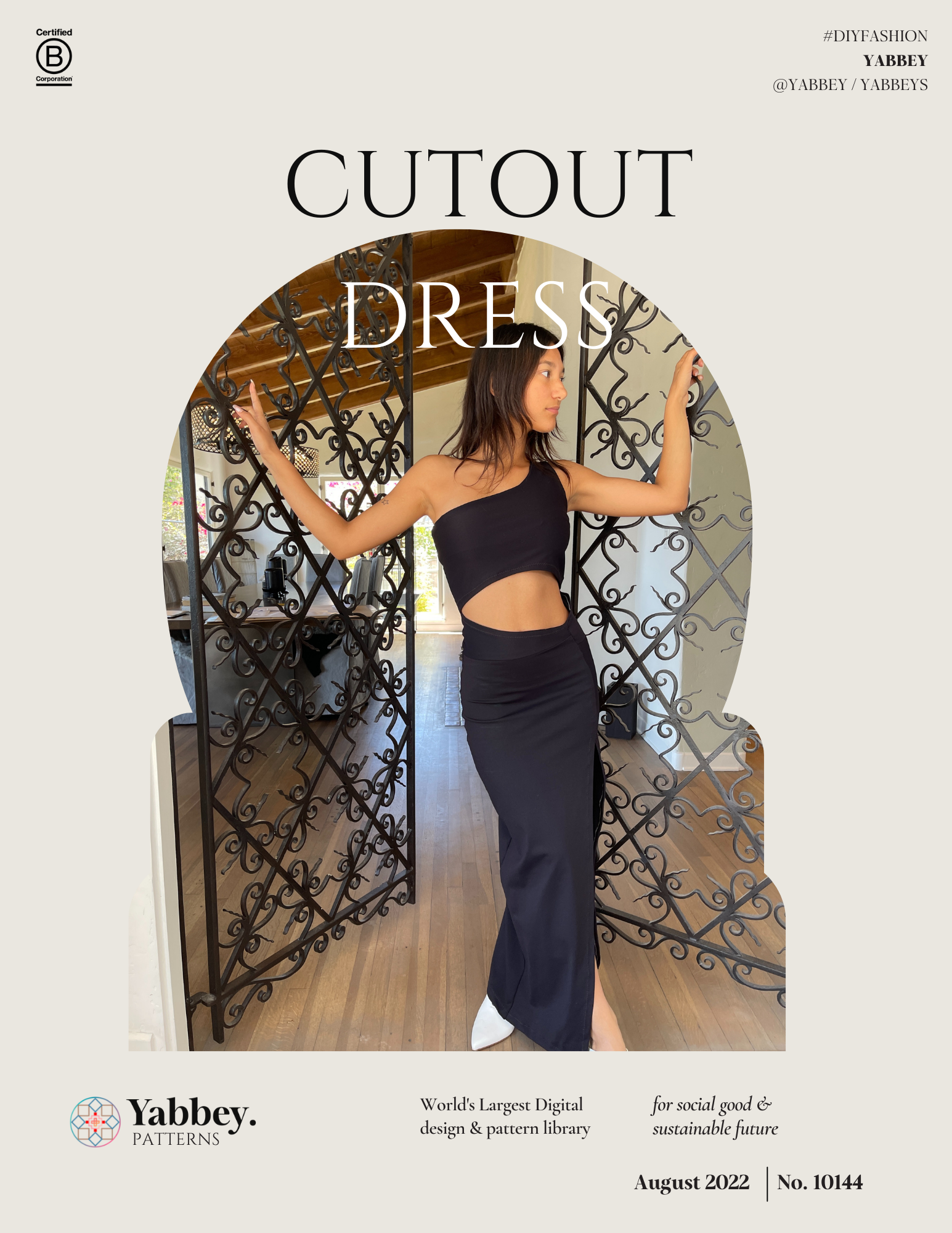 pattern cut out dress Bias Cut Orchard Dress Helen's Closet Patterns