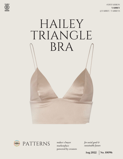 Hailey Triangle Bra Patterns