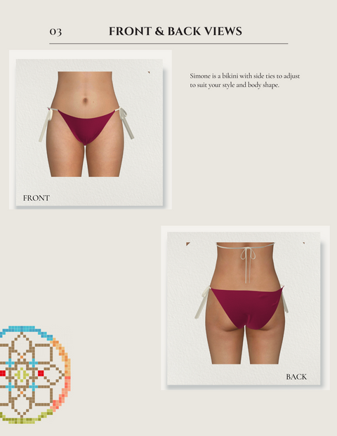 Simone Bikini Bottom Patterns