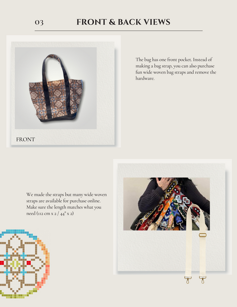 Oval Tote Bag Pattern