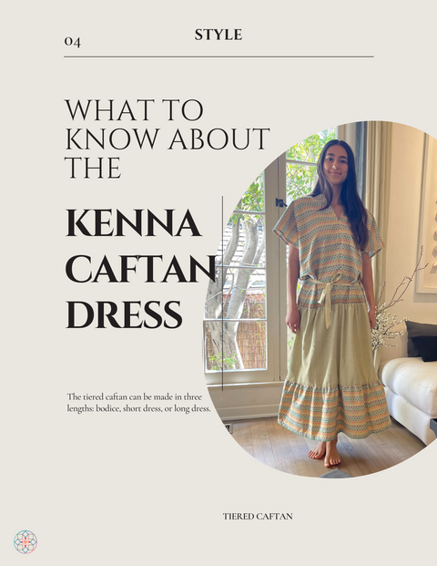V 2.0 Kenna Tiered Caftan Patterns