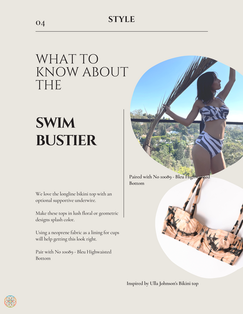Bustier Swim Top Patterns