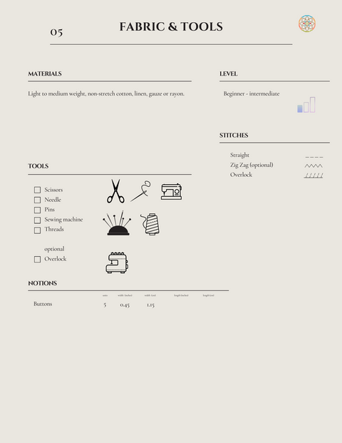 Bella Short Sleeve Oversized Shirt Patterns