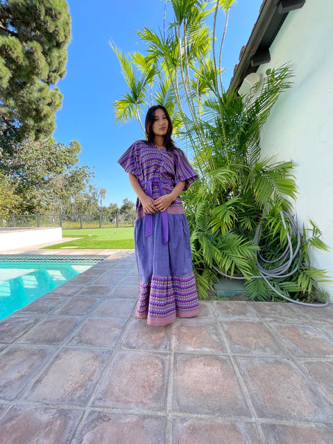 Kenna Caftan Dress - Myanmar