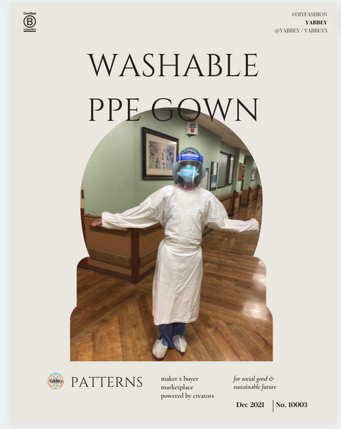 (Free) Washable Medical Isolation Gown Patterns