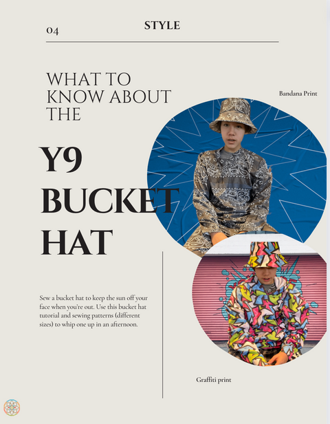 Y9 Bucket Hat Patterns