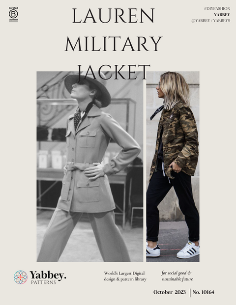 Lauren Military Jacket Pattern