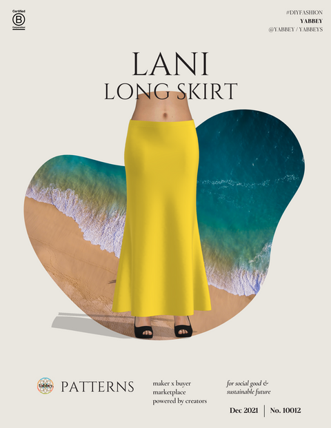 Lani Long Skirt Pattern