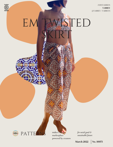 EM Twisted Skirt Patterns