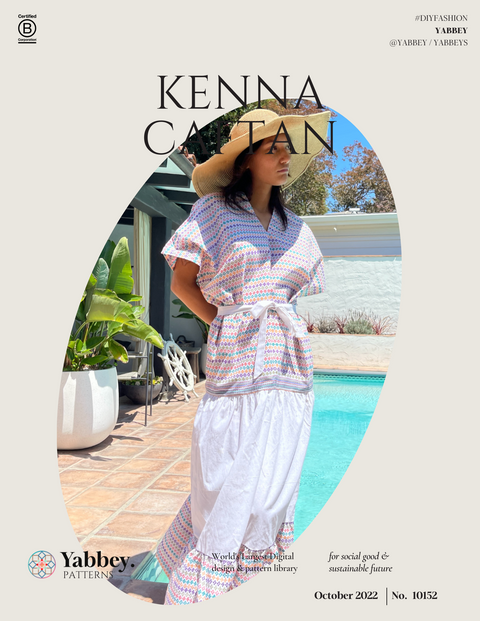 V 2.0 Kenna Tiered Caftan Patterns