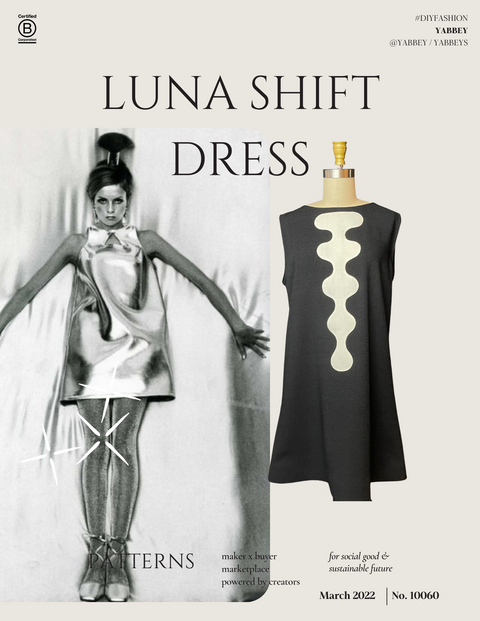 Luna Shift Dress Patterns