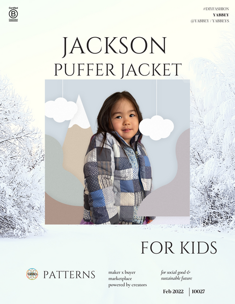 Kids Jackson Puffer Jacket Patterns