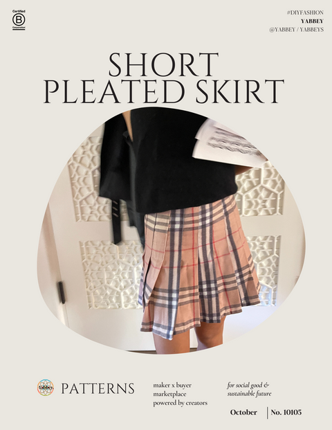 Short Pleated Skirt Patterns