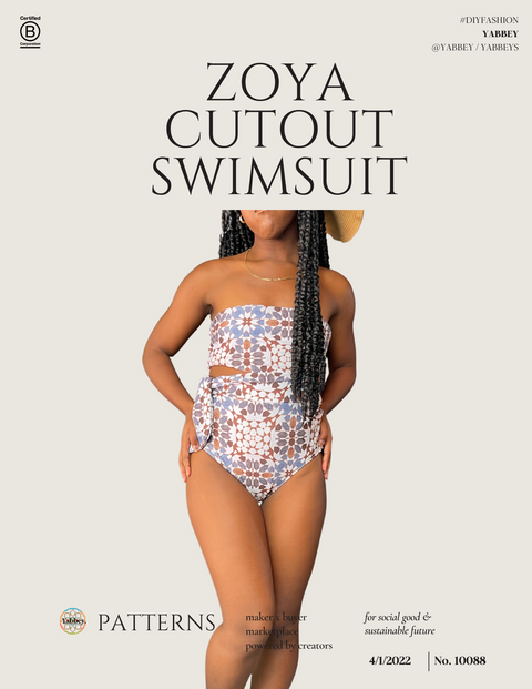 Zoya Cutout Swimsuit Patterns