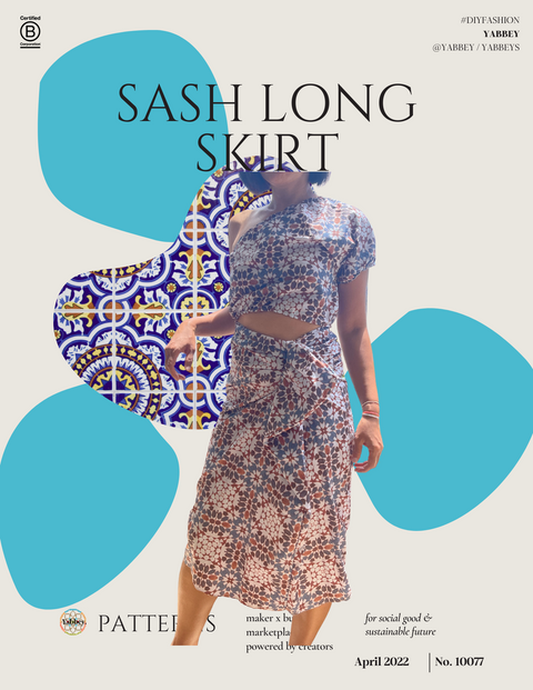 Sash Long Skirt Patterns