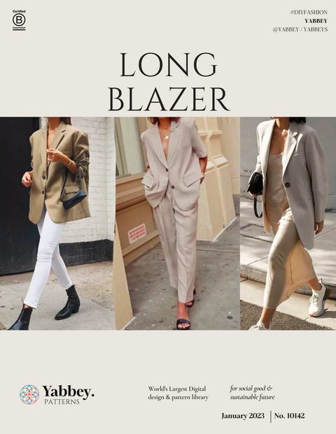 Long Blazer Patterns