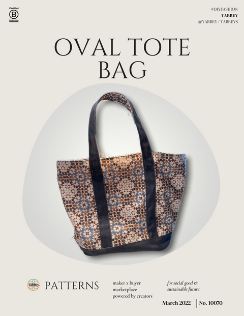 Oval Tote Bag Pattern