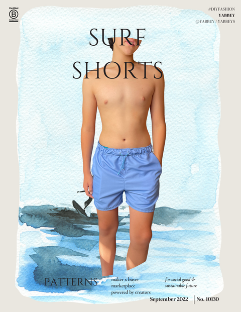 Luca Surf Shorts Pattern