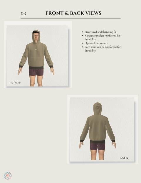 Luca Hoodie / Pullover Pattern