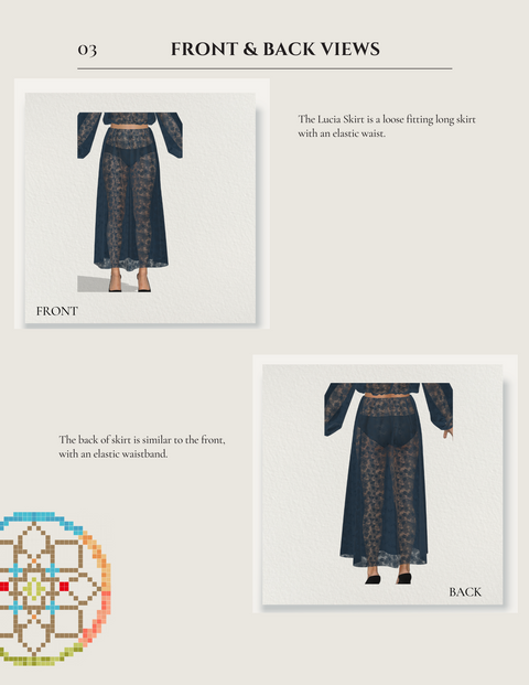 Lucia Skirt Patterns