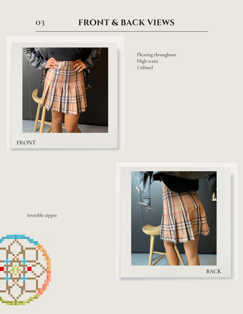 Short Pleated Skirt Patterns