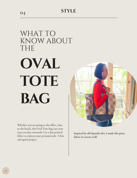 Oval Tote Bag Pattern