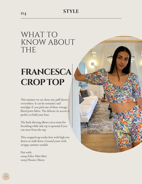 Francesca Top Patterns