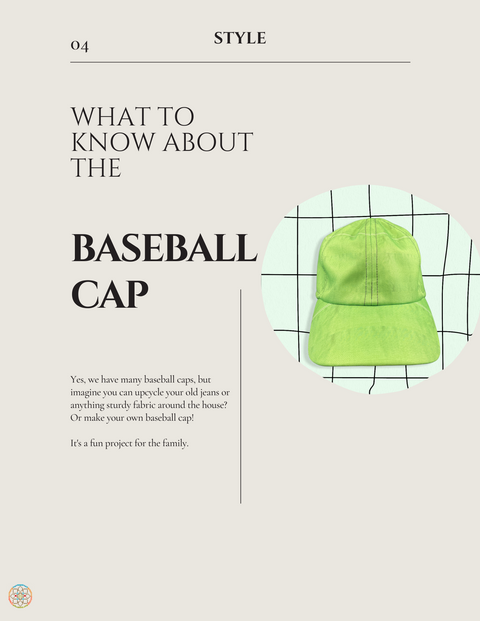 Y9 Baseball Cap Patterns