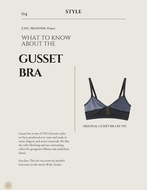 Gusset Bra Patterns