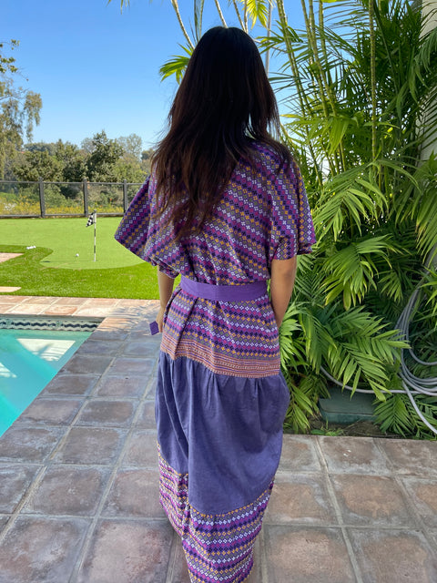 Kenna Caftan Dress - Myanmar