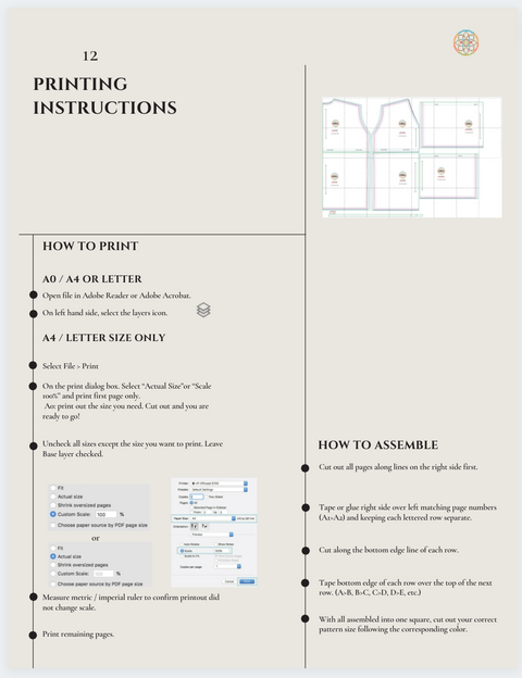 Mira Caftan Dress Patterns