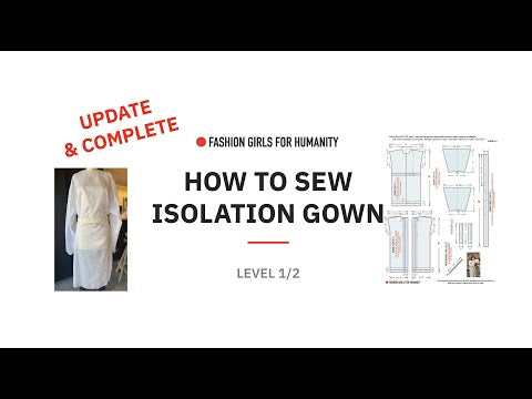 (Free) Washable Medical Isolation Gown Patterns